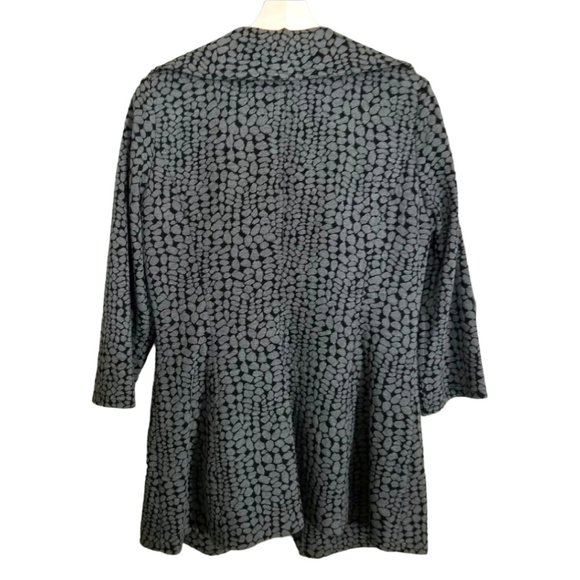 Calvin Klein Open Front Ruffle Jacket - Picture 2 of 4